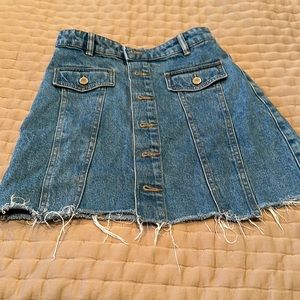 Denim mini